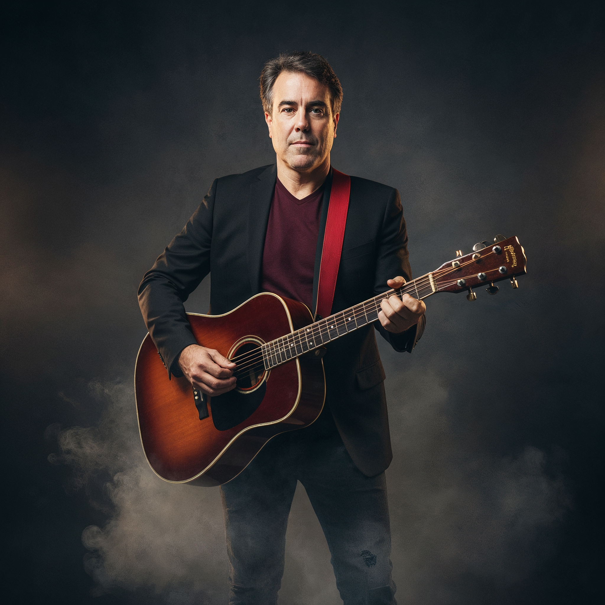 Exemplo de foto casual músico