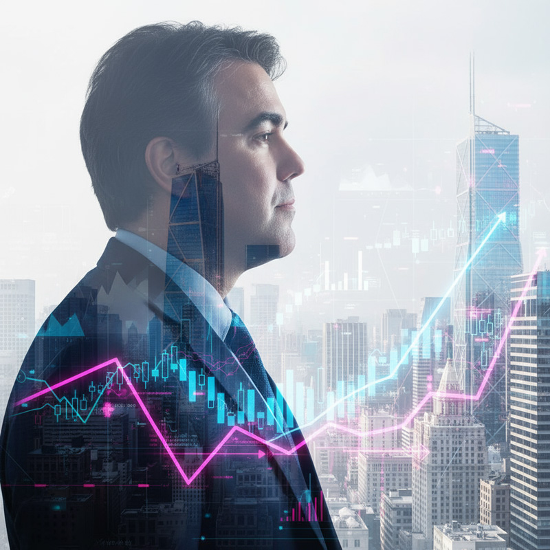 Retrato Executivo Visionário — Dados, Futuro e Liderança – 8 fotos